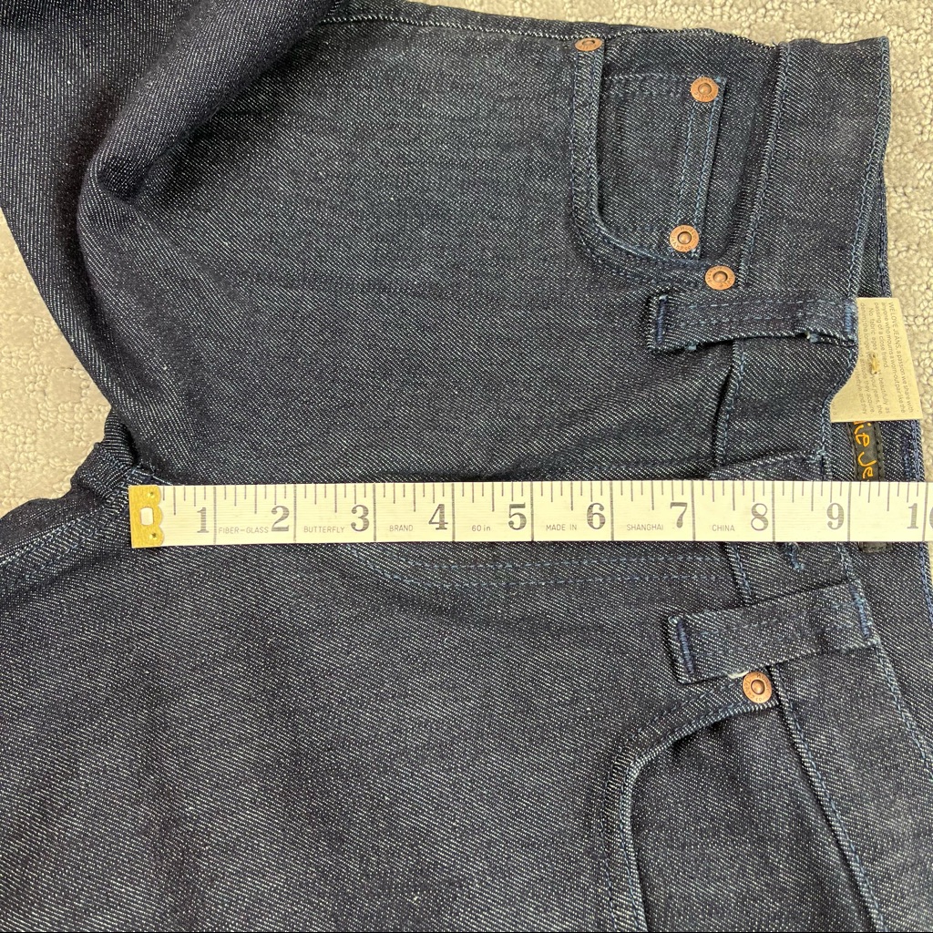 Nwt Nudie Jeans Co. Tube Tom Rinsed Open Indigo W24 L30 — image 8 of 8